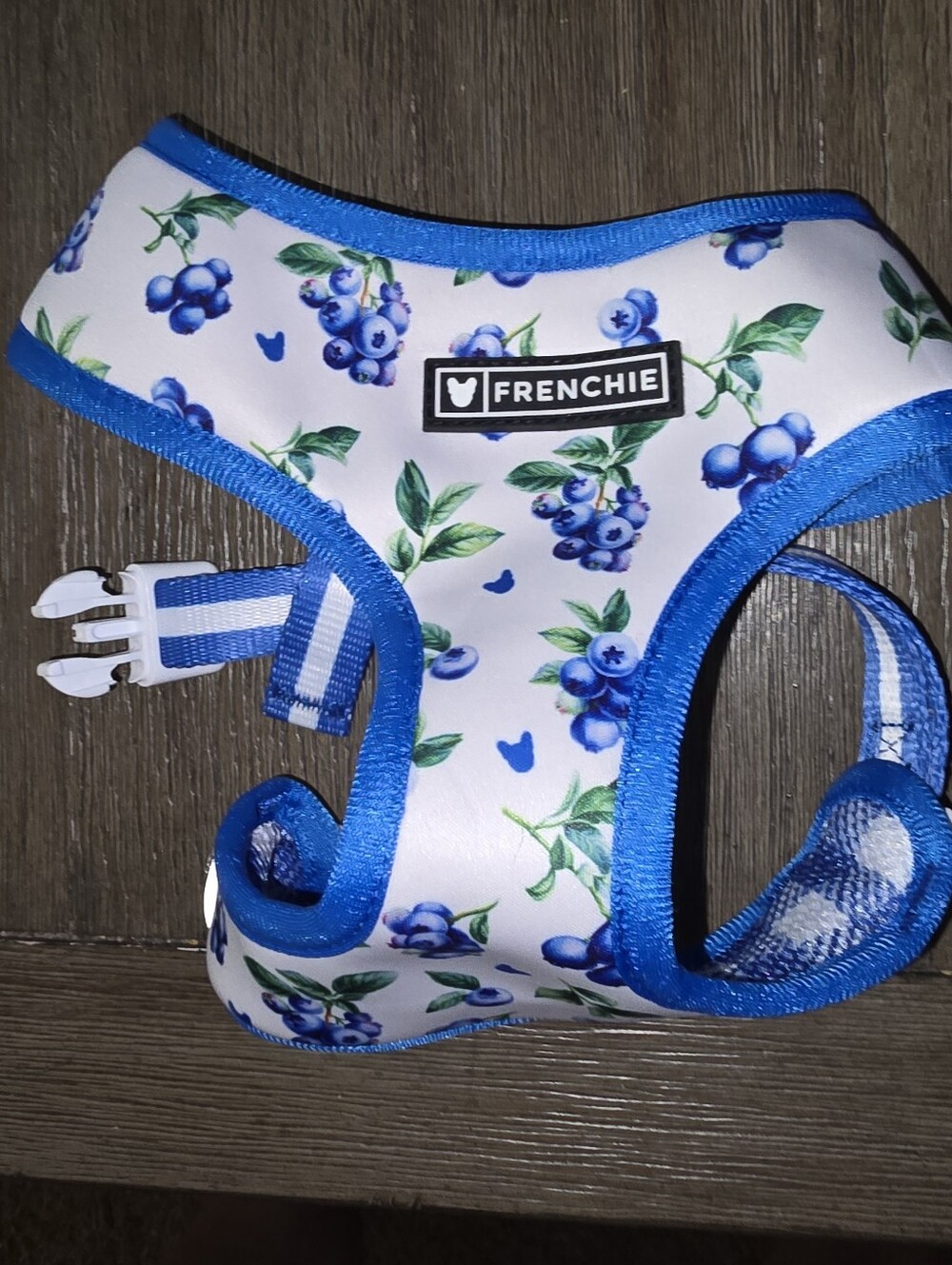Frenchie  Brand Sz. Medium Dog Harness-reversable Patterns